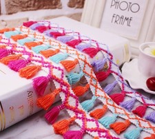 Colour Block Tassel Fringe
