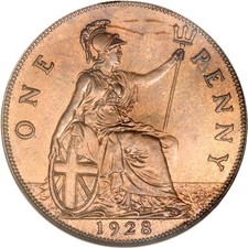 George V 1911-1936 Penny Coin Pick The Year