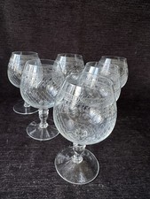 Vintage Pall Mall Lady Hamilton Brandy Glasses X 6