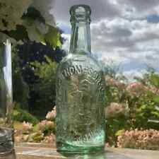 Antique Glass James Thompson & Co Barrow In Furness Old Vintage Glass Bottle