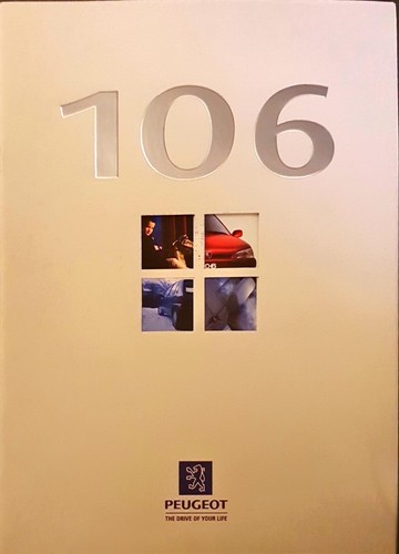 Peugeot 106 brochure 1996 - 106,