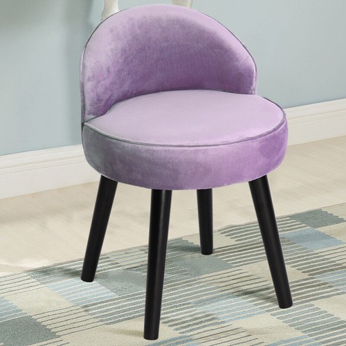 Low back vanity stool dressing - low,