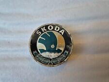 GENUINE ORIGINAL SKODA CENTRE CAP COVER ALLOY WHEEL BADGE 56MM 6Y0601149 LT2-4