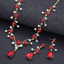 Water Drop Bridal Jewelry Sets