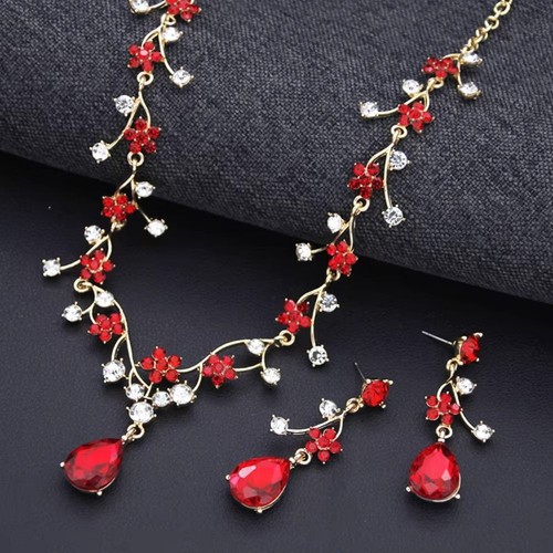 Water drop bridal - jewelry, sets