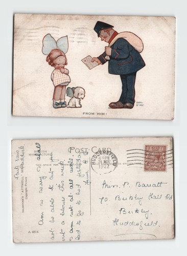 Vintage postcard mabel - mabel, lucie