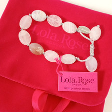 Lola Rose London Semi Precious Stones Bracelet With Gift Bag