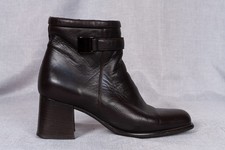 Scholl Brown fine leather