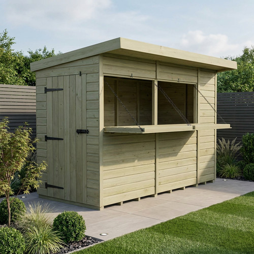 Total sheds pent outdoor - total,
