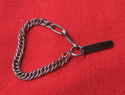 Antique chubb son reward key - chubb,