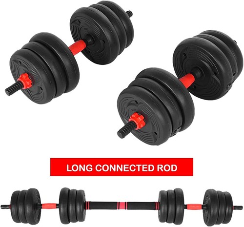 20kg dumbbell barbell - 2-in-1,