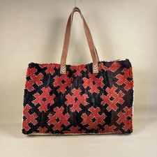 Vintage Carpet Bag Large