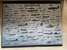 Evolution of Military Aircraft 2000 piece jigsaw puzzle 965mm x 685mm (pz)