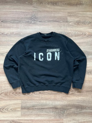 Black dsquared2 icon - black,