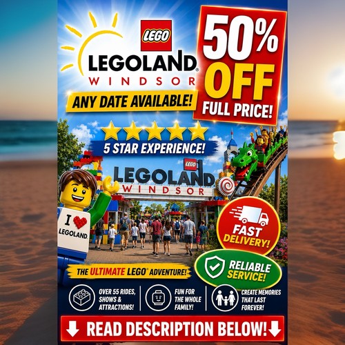 Legoland tickets off - legoland,