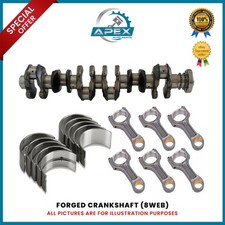BMW N57 N57D30 FORGED CRANKSHAFT (8WEB) WITH ENGINE REBUILD KIT 3.0 DIESEL