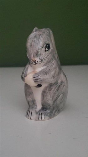 Babbacombe pottery squirrel - pottery,