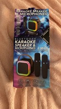 karaoke microphone & speaker set