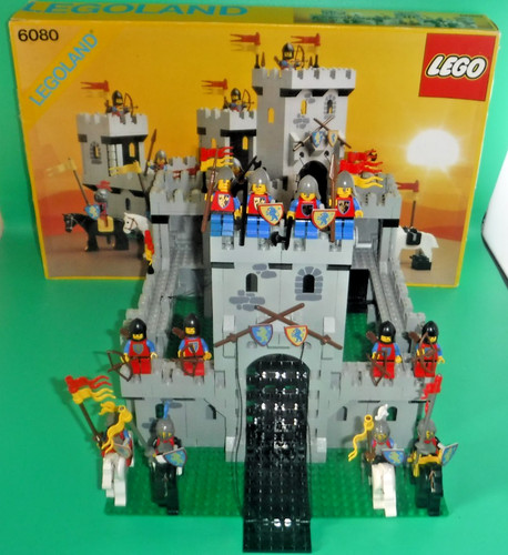 Vintage lego 6080 kings - kings, castle