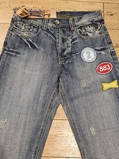 Police 883 Men’s Blue Jeans