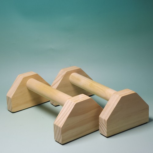 Wooden parallettes push - parallettes,