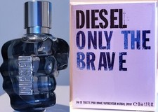 *VINTAGE/OLDER BATCH 2014* DIESEL ÓNLY THE BRAVE 50ml EAU DE TOILETTE AFTERSHAVE
