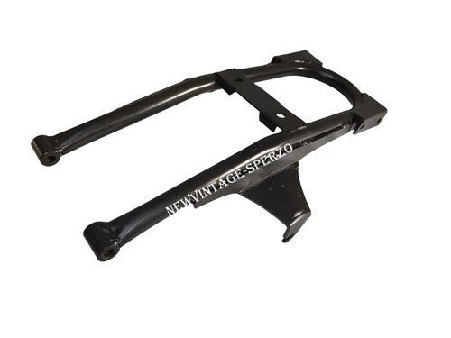 Black rear pillion seat - black,