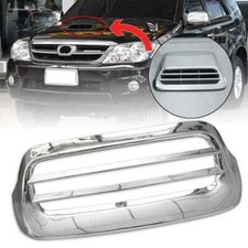 Chrome Hood Scoop Turbo Bonnet