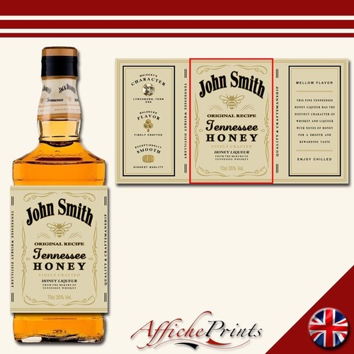Personalised tennessee honey - personalised,