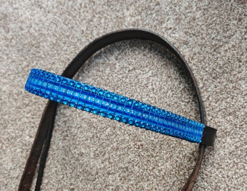Velvet bling browband - velvet,