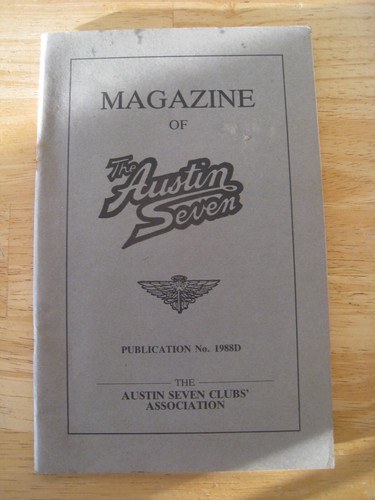 The austin seven clubs - seven, clubs'