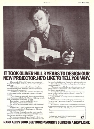 1975 advert for rank - rank, aldis