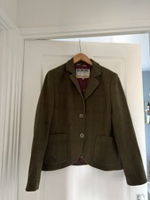 Joules Women's Green Tweed