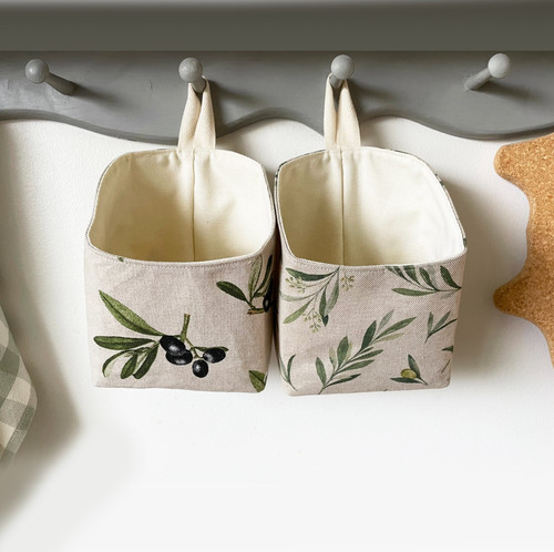Hanging storage fabric - , basket