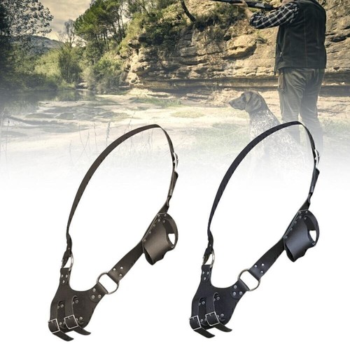 Pirate costume leather baldric - costume,