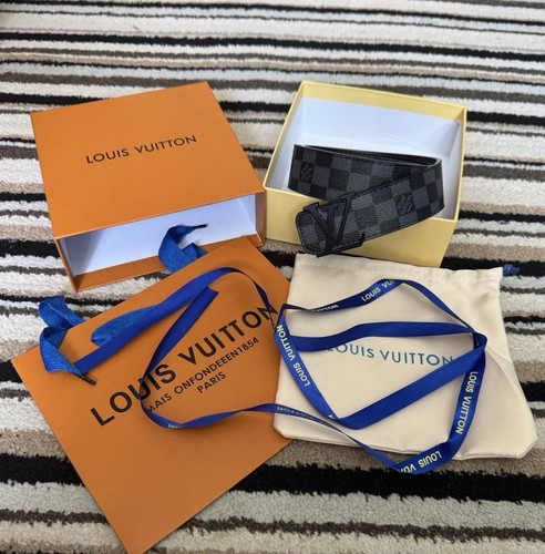 Louis vuitton belt - louis, checkered