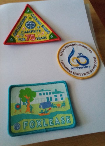 Girlguiding badges
