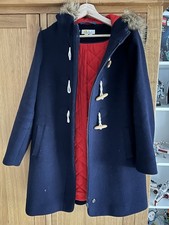 Boden Wool Duffle Coat - Faux