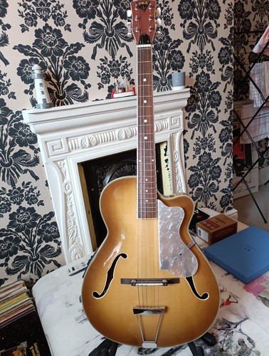 Eko string jazz guitar - string,