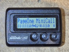 NEC PageOne Minicall Pager &