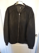 Jacamo Mens Black Bomber