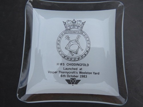 Hms chiddingfold launched - chiddingfold,
