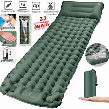 Ultralight Inflatable Camping Pad Air Mattress Sleeping Mats Hike Blow Up Bed