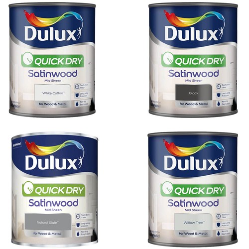 Dulux quick drying satinwood - -,