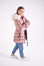 New Girl Shiny Pink Back to