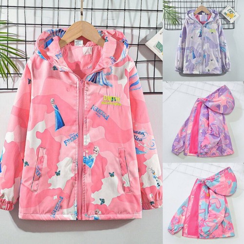 Girls waterproof hooded coat - girls,