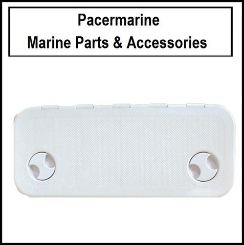 Deck access white hatch - white,