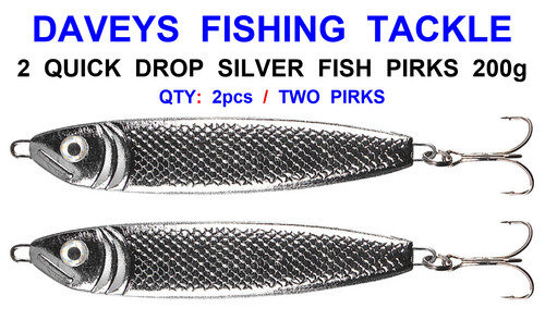 Quick drop silver fish pirks - quick,