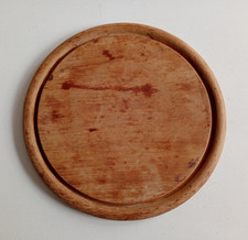 Vintage Wooden Bread Cutting