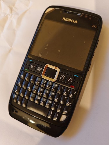Nokia e71 black unlocked - nokia,